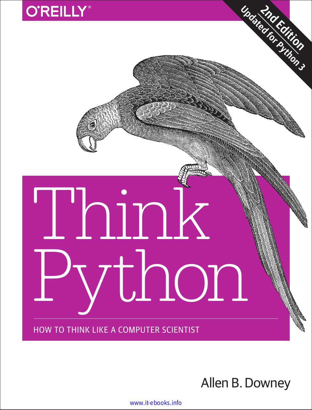 Think Python, 2E by Allen B. Downey