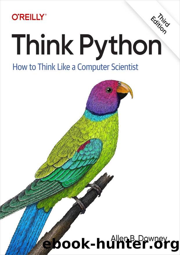 Think Python, 3rd Edition by Allen Downey