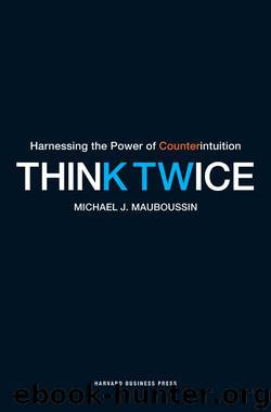 Think Twice: Harnessing the Power of Counterintuition by Michael Mauboussin