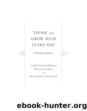 Think and Grow Rich Every Day by Napoleon Hill