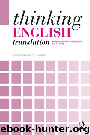 Thinking English Translation by Cragie Stella Pattison Ann & Ann Pattison