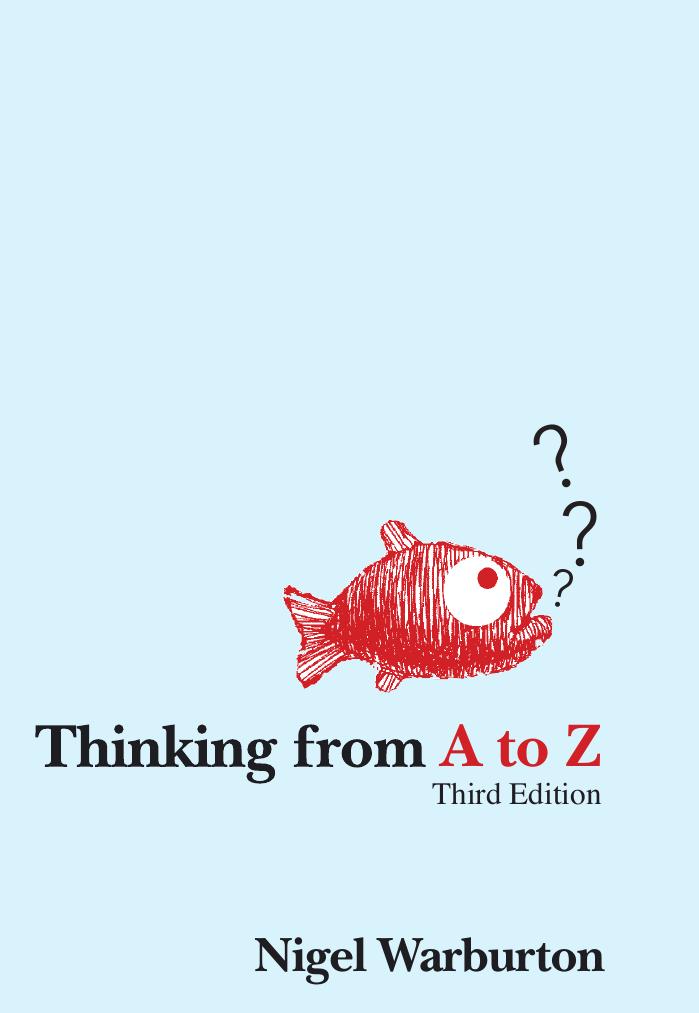 Thinking from A to Z, 3rd Edition by Unknow