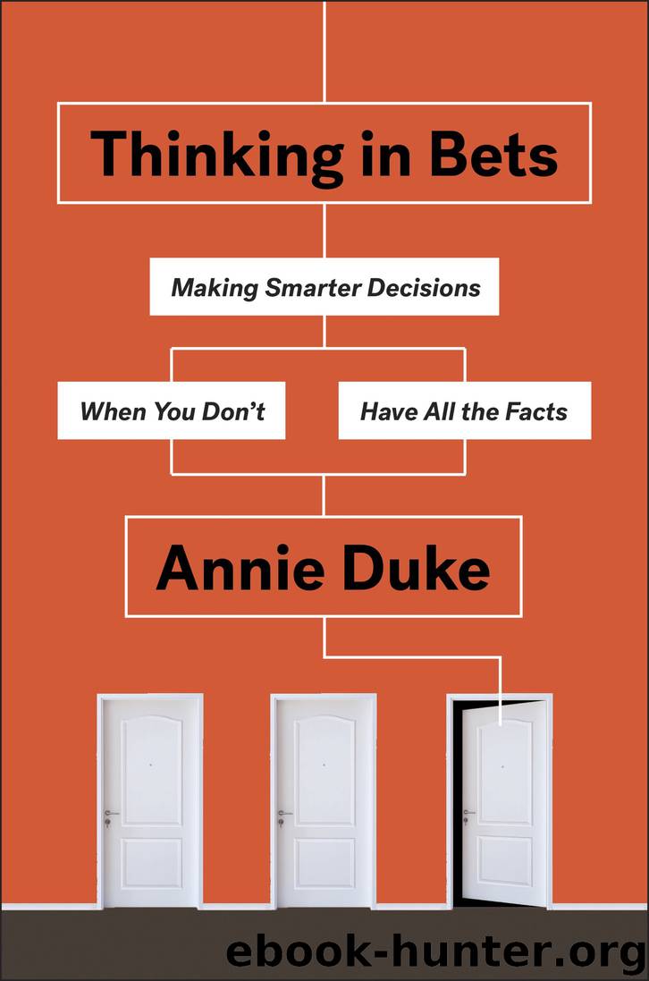 Thinking in Bets by Annie Duke