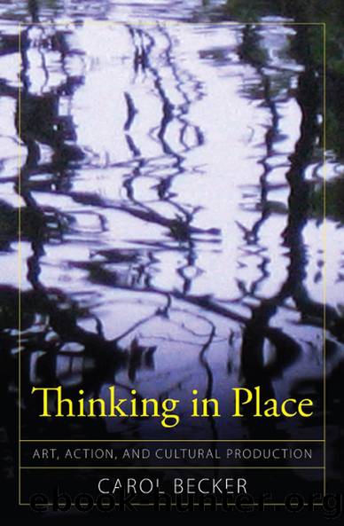 Thinking in Place by Carol Becker