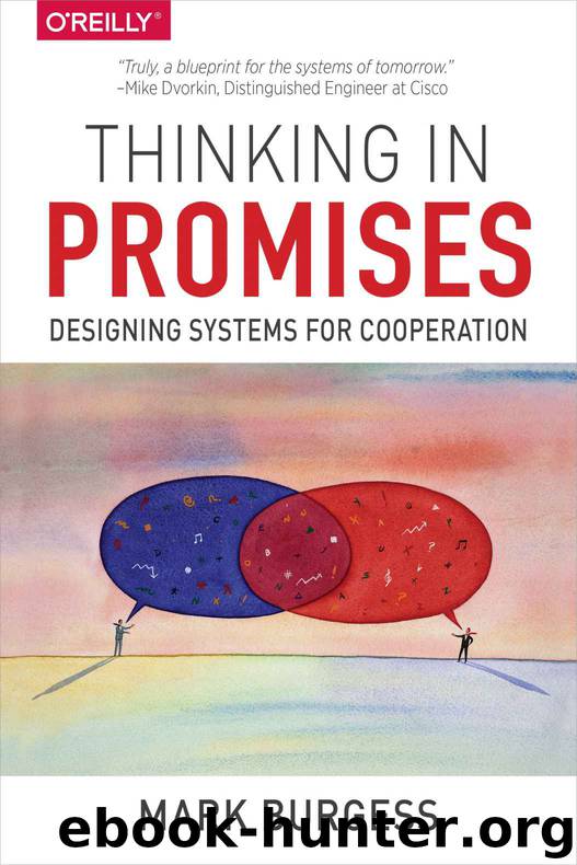 Thinking in Promises by Burgess Mark
