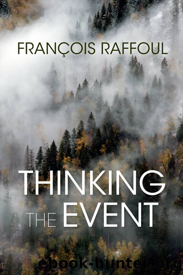 Thinking the Event by François Raffoul