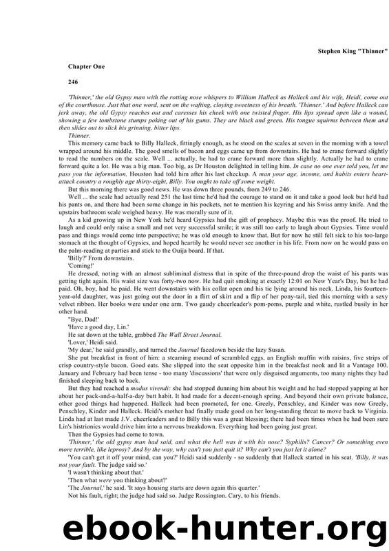 Thinner by Richard Bachman