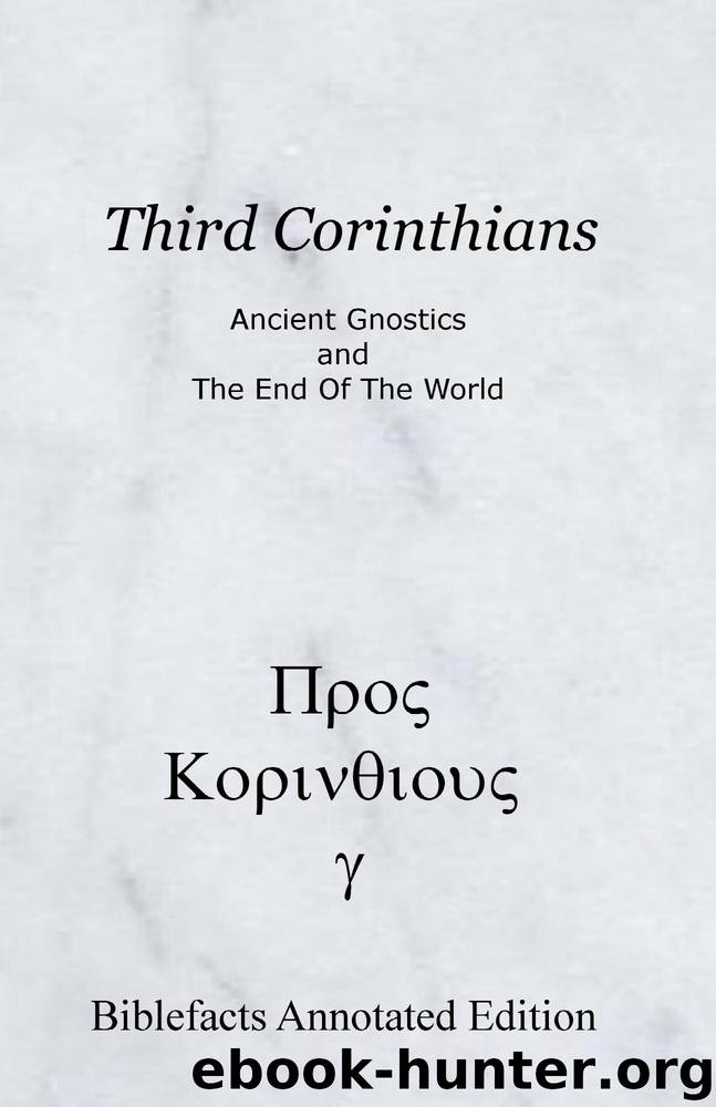 Third Corinthians by Johnson Ken