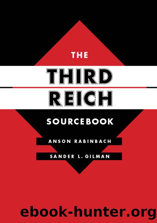 Third Reich Sourcebook by Rabinbach Anson