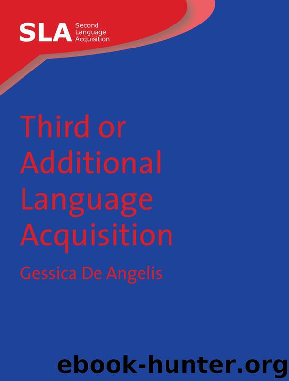 Third or Additional Language Acquisition by dr. gessica de angelis