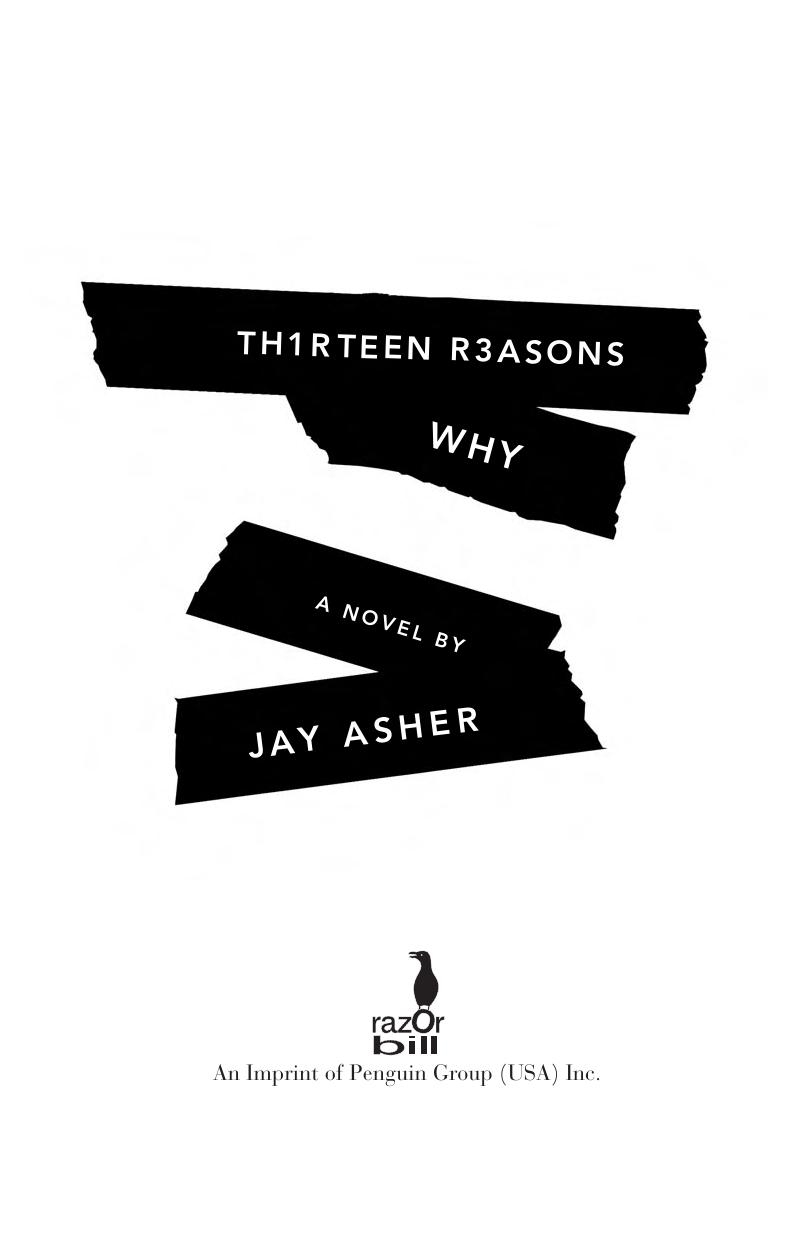 Thirteen Reasons Why by Jay Asher