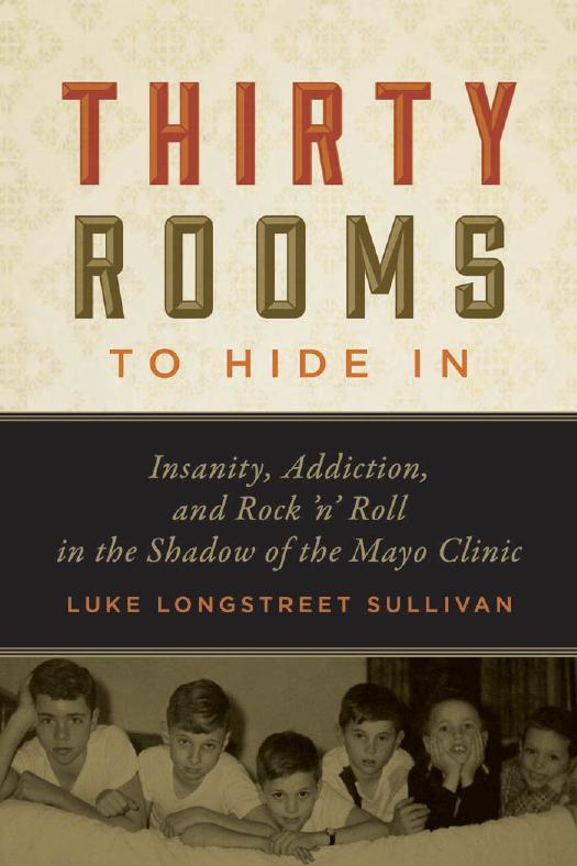 Thirty Rooms to Hide In : Insanity, Addiction, and Rock n Roll in the Shadow of the Mayo Clinic by Sullivan Luke; Sullivan Luke Longstreet
