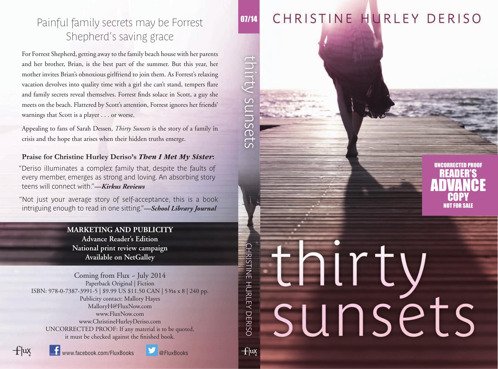 Thirty Sunsets by Christine Hurley Deriso
