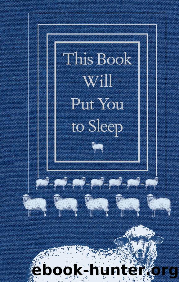 This Book Will Put You to Sleep by Chronicle Books