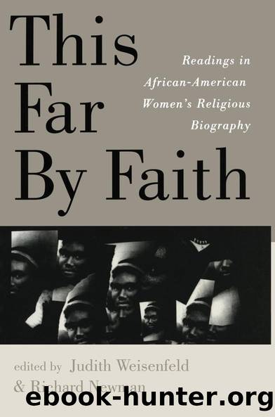 This Far By Faith by Judith Weisenfeld Richard Newman
