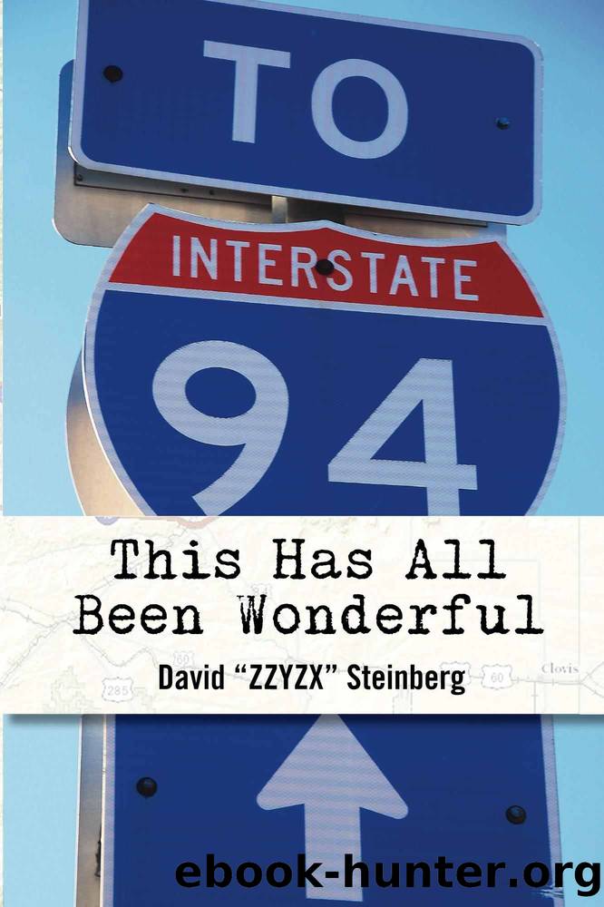 This Has All Been Wonderful: A Travel Monologue from Summer 1994, the Year Phish Became Phish by David Steinberg