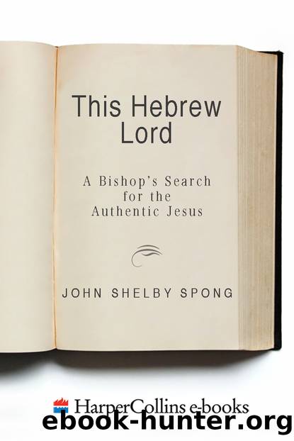 This Hebrew Lord by John Shelby Spong