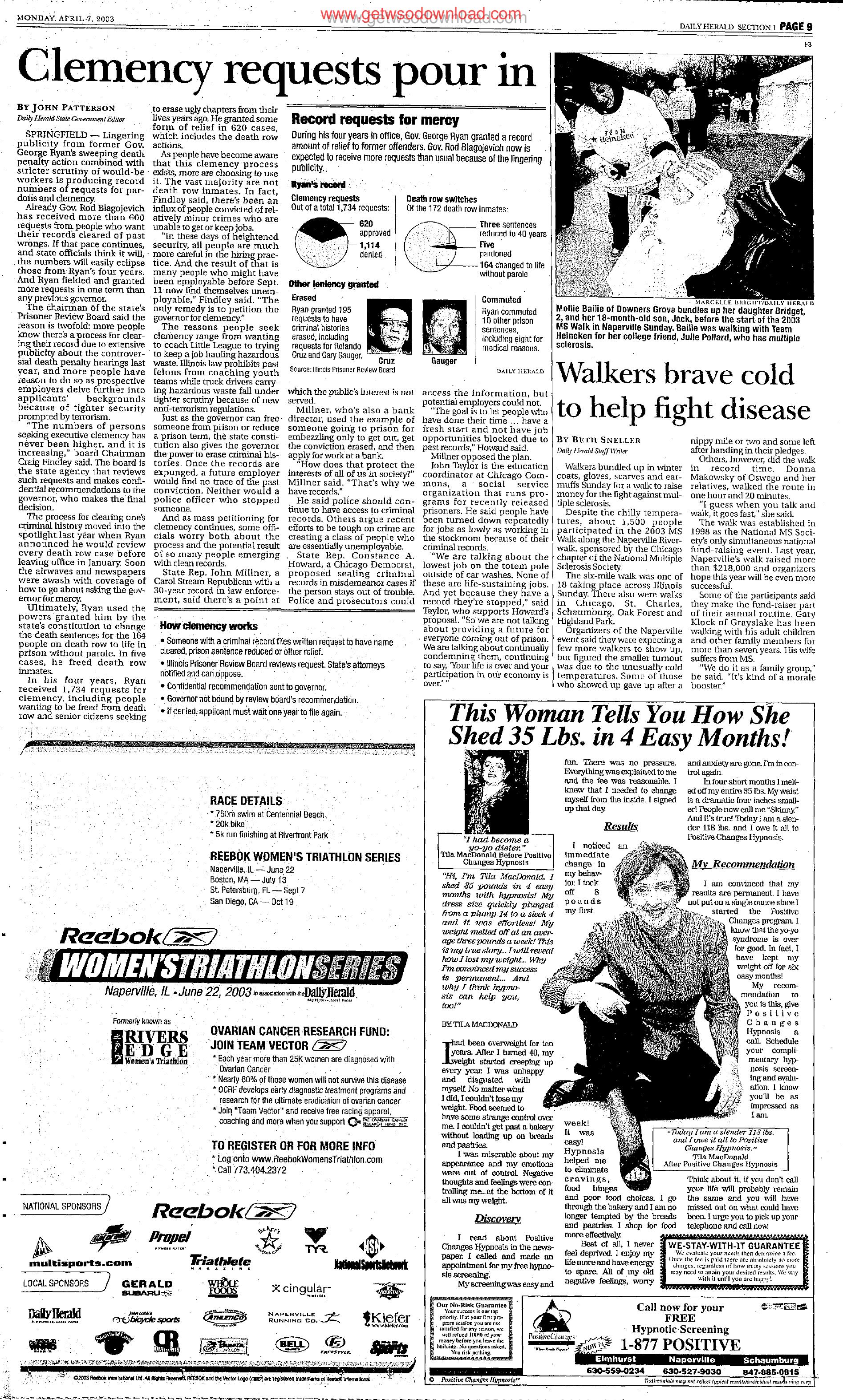 This Woman Tells You How She Shed 35 Lbs in 4 Easy Months 02 by Copyright 2007 Heritage Microfilm Inc. and Newspaperarchive.com
