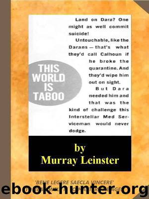 This World Is Taboo by Leinster Murray