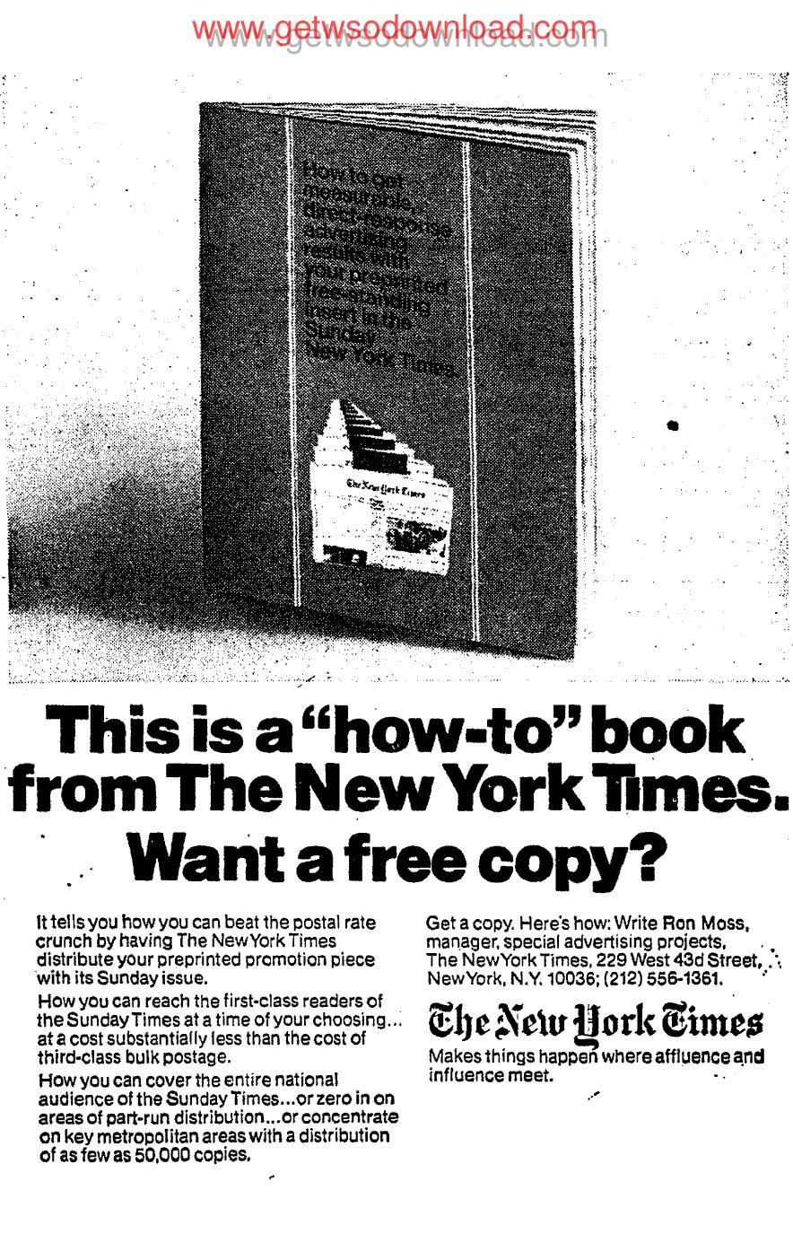 This is a how to book by Unknown