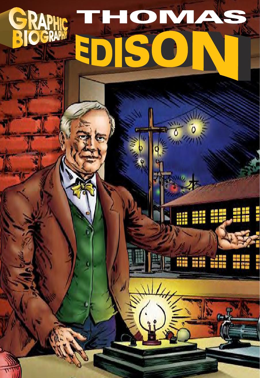 Thomas Edison, Graphic Biography by Saddleback Educational Publishing Saddleback Educational Publishing