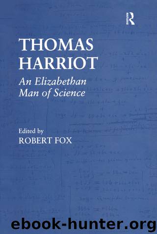 Thomas Harriot by Robert Fox
