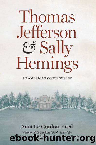 Thomas Jefferson and Sally Hemings by Annette Gordon-Reed