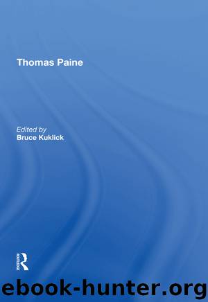 Thomas Paine by Kuklick Bruce;