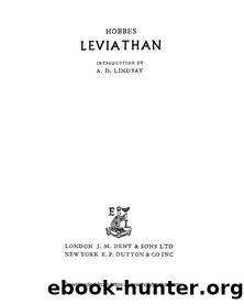 Thomas-Hobbes-Leviathan by Unknown