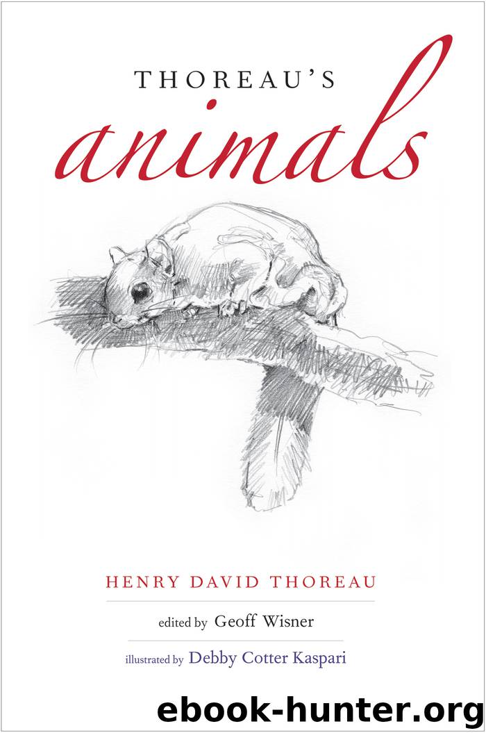 Thoreau's Animals by Henry David Thoreau