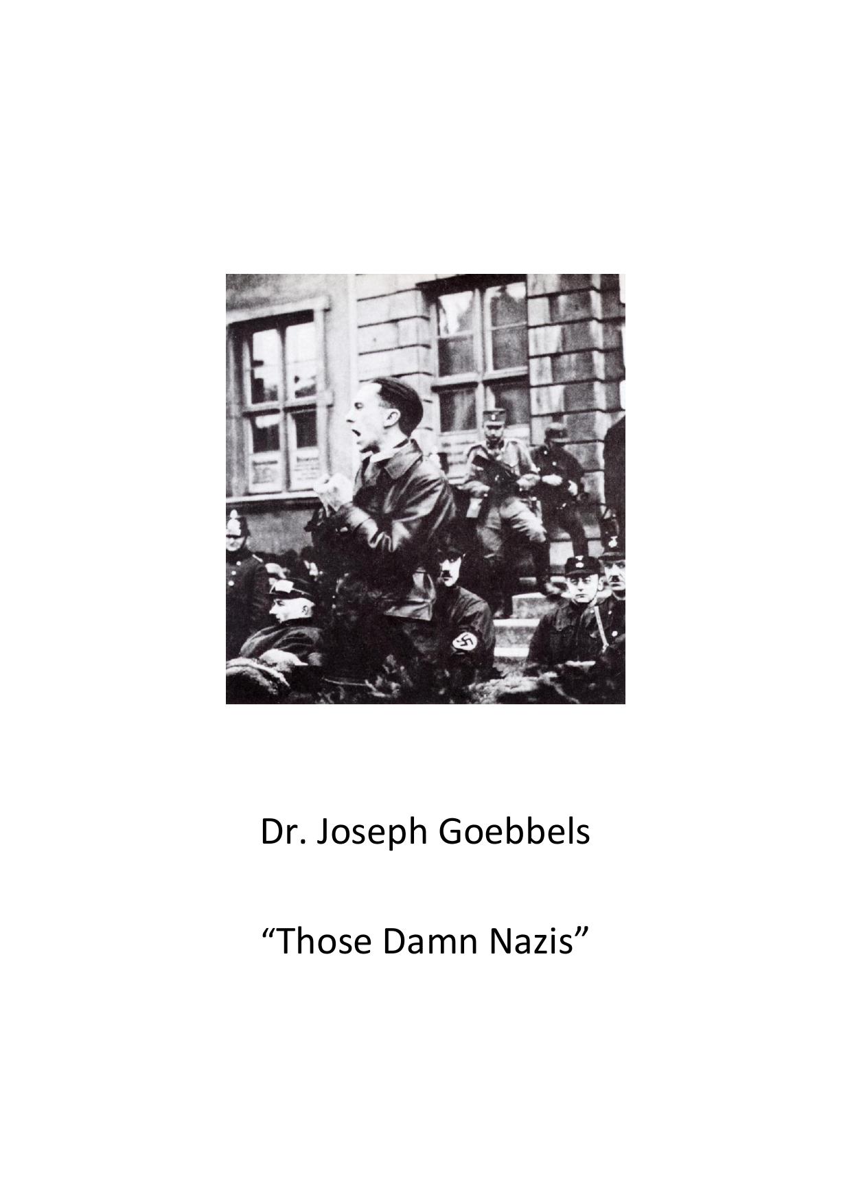 Those Damn Nazis by Tom