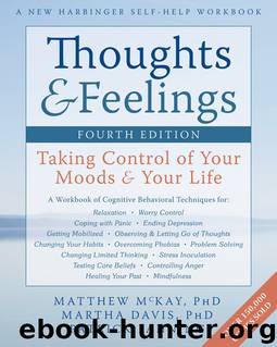 Thoughts and Feelings by Matthew McKay