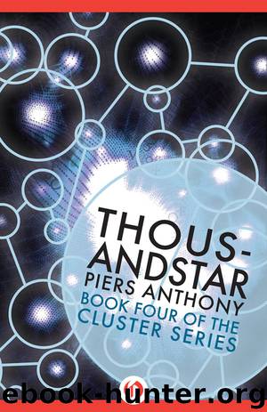 Thousandstar (#4 of the Cluster series) by Piers Anthony