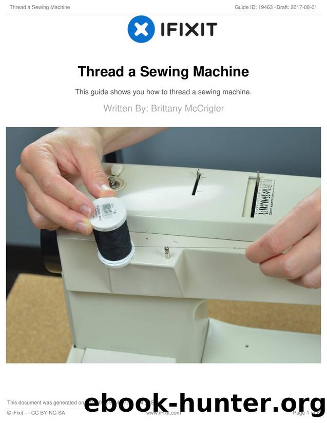 Thread a Sewing Machine by Unknown