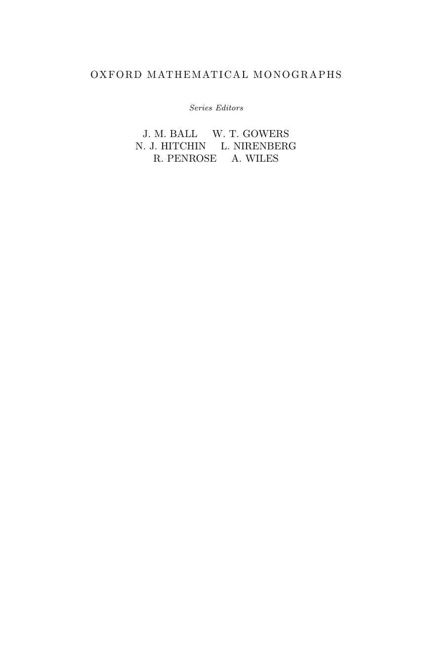 Threading Homology through Algebra: Selected Patterns by Giandomenico Boffi David Buchsbaum