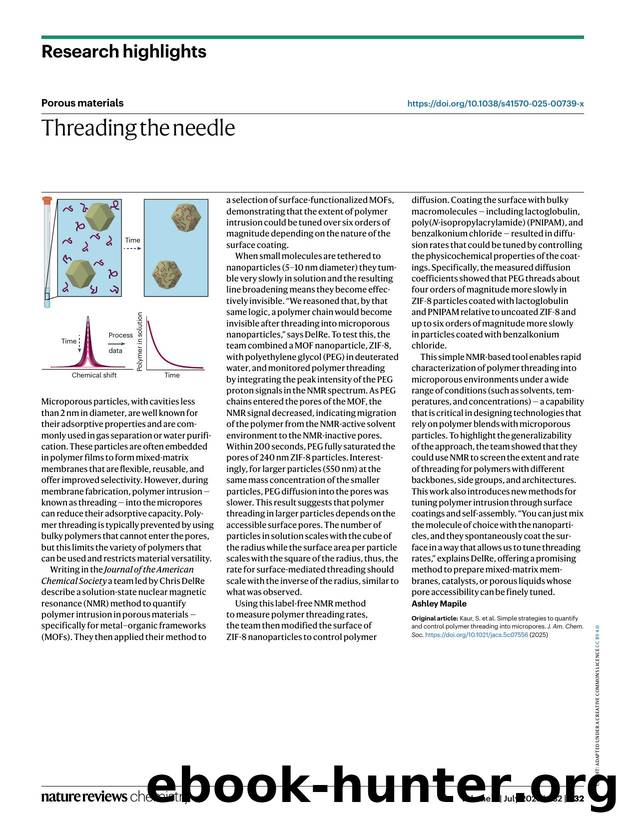 Threading the needle by Ashley Mapile