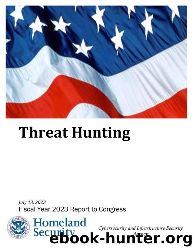 Threat Hunting by CISA