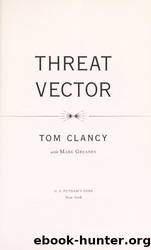 Threat Vector by Clancy Tom & Greaney Mark
