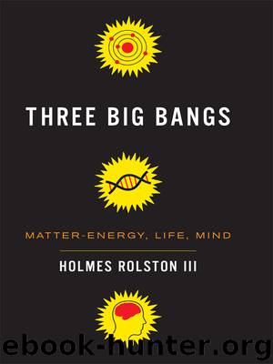 Three Big Bangs by Holmes Rolston III