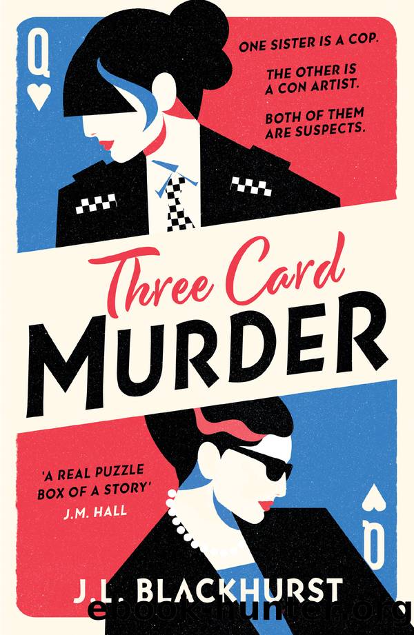 Three Card Murder by J.L. Blackhurst