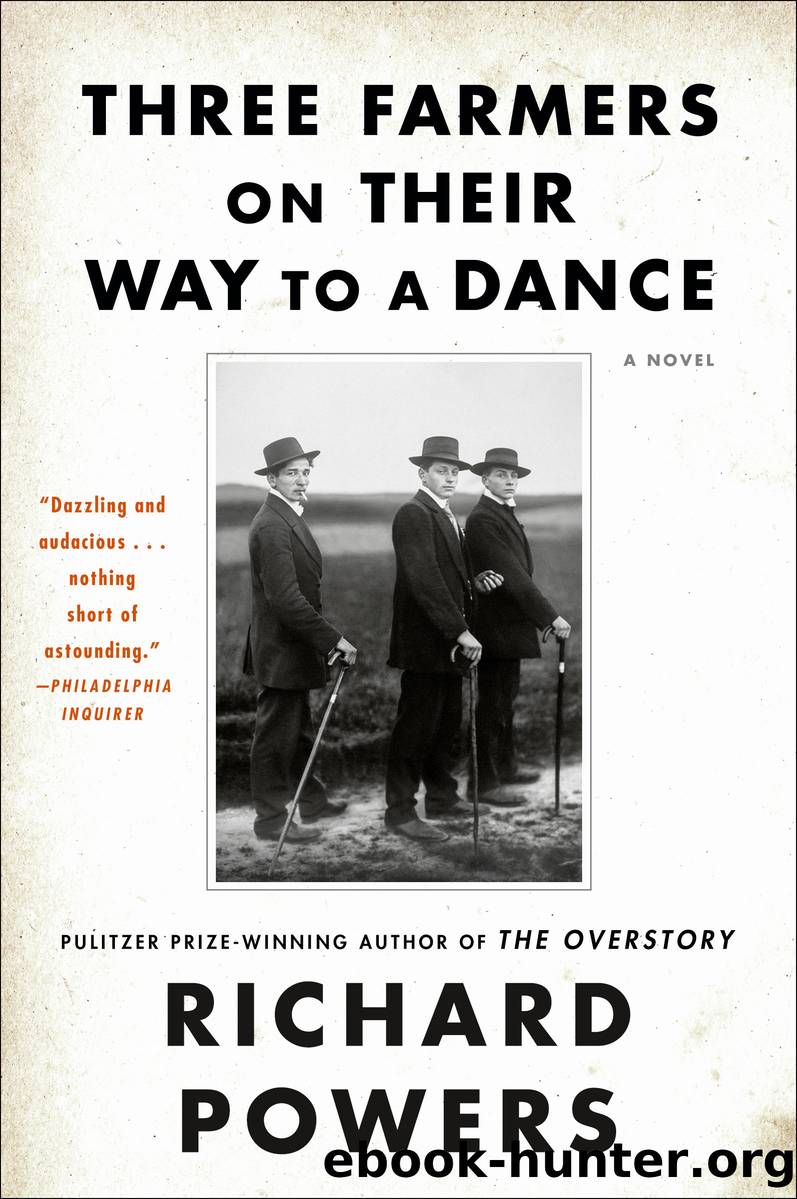 Three Farmers on Their Way to a Dance by Richard Powers