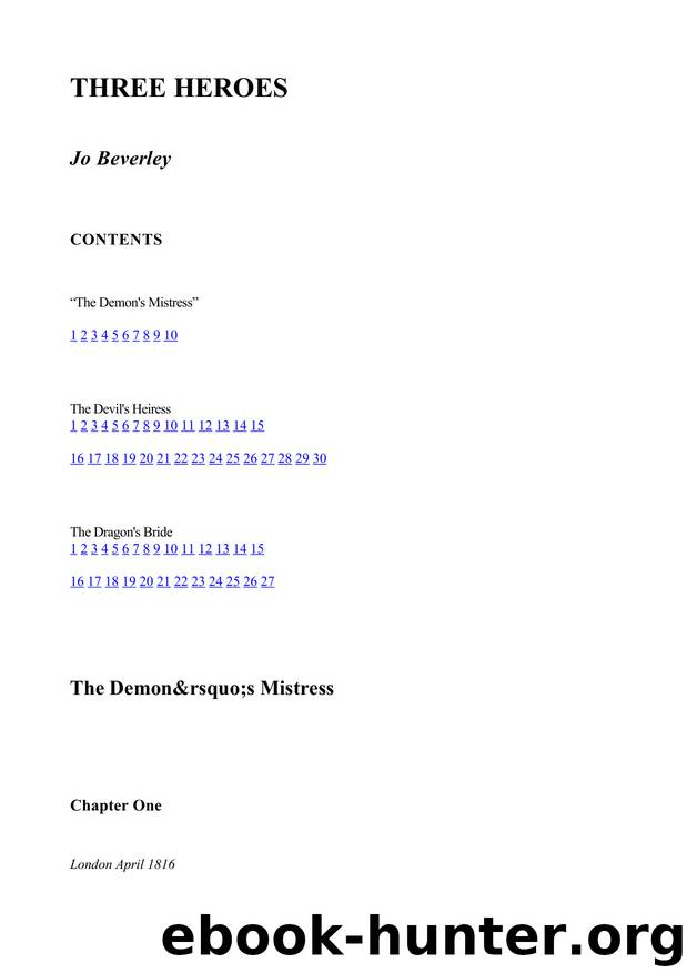 Three Heroes 3 by Jo Beverley