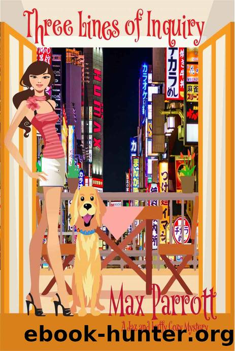 Three Lines of Inquiry: Psychic Sleuths and Talking Dogs (A Jaz and Luffy Cozy Mystery Book 4) by Max Parrott