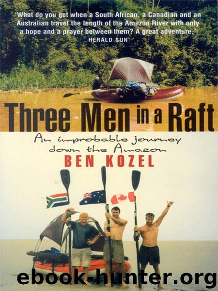 Three Men in a Raft by Ben Kozel