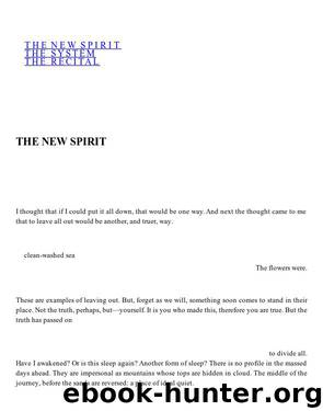 Three Poems by John Ashbery