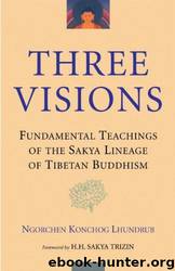 Three Visions: Fundamental Teachings of the Sakya Lineage of Tibetan Buddhism by Ngorchen Konchog Lhundrub & Sakya Trizin