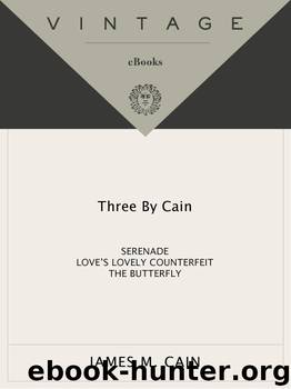 Three by Cain by James M. Cain