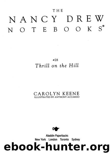 Thrill on the Hill by Carolyn Keene