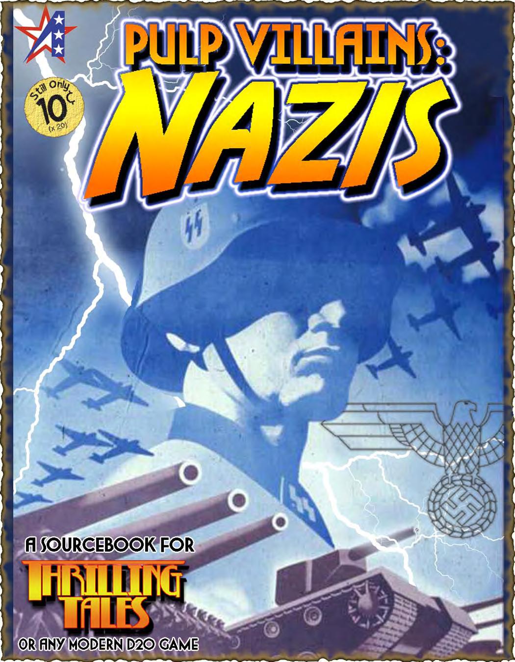 Thrilling Tales - Pulp Villains: Nazis by Adamant Entertainment