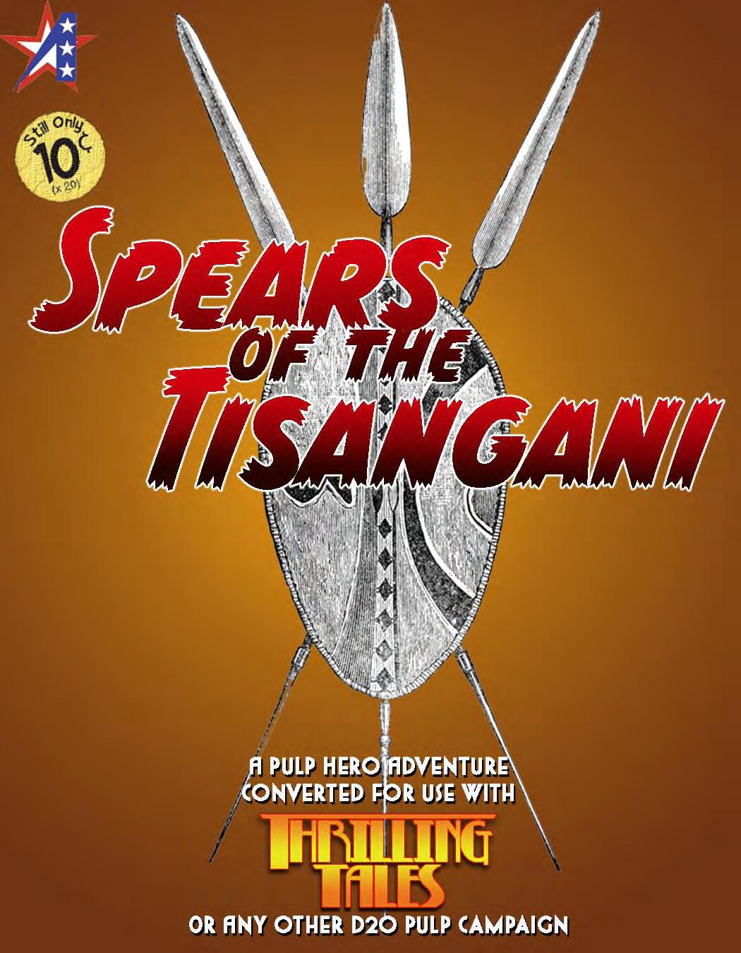 Thrilling Tales: Spears of the Tisangani by Adamant Entertainment